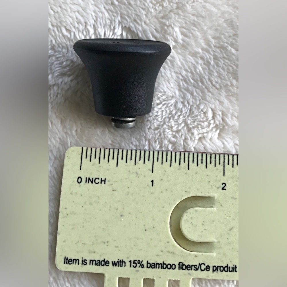 Le Creuset Bakelite Replacement (discontinued) Kettle Knob - black